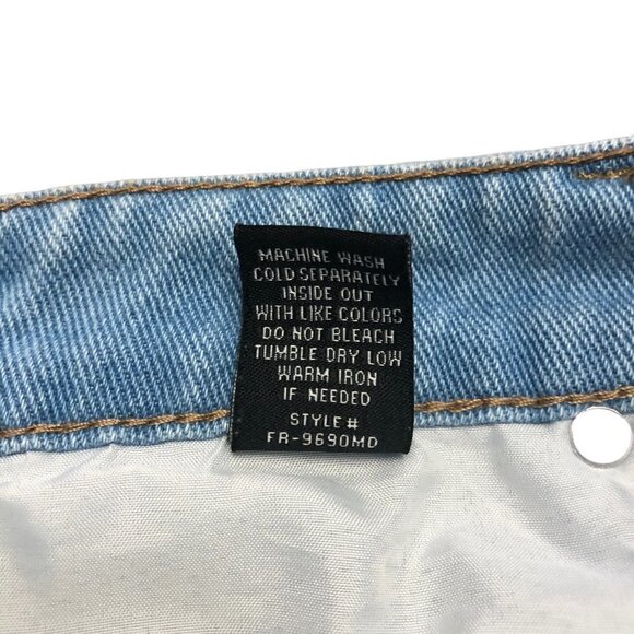 Fire & Rain Denim Jeans Mens 32x30 Light Wash Blue Graffiti Graphics Streetwear - Picture 11 of 12